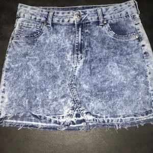 Short Jean Skirt